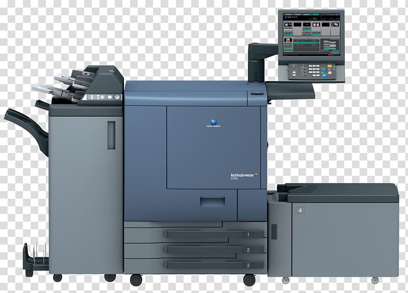 Konica Minolta Printing copier Printer, baizhuo transparent background PNG clipart