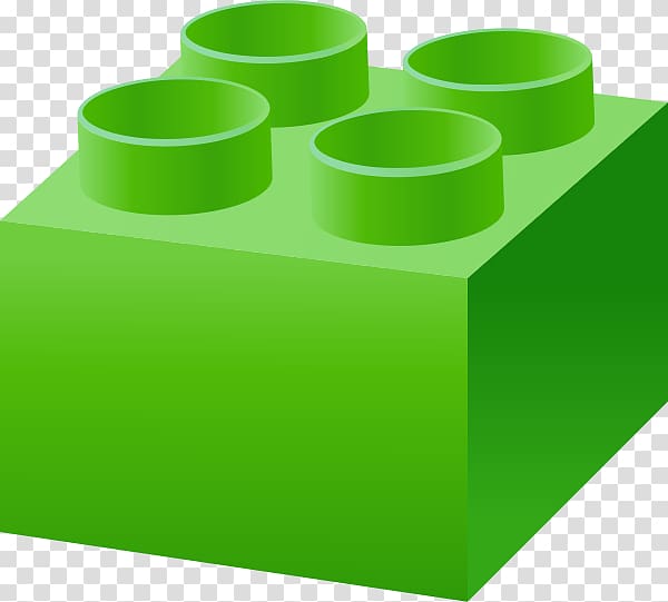 LEGO Toy block Green , Block transparent background PNG clipart
