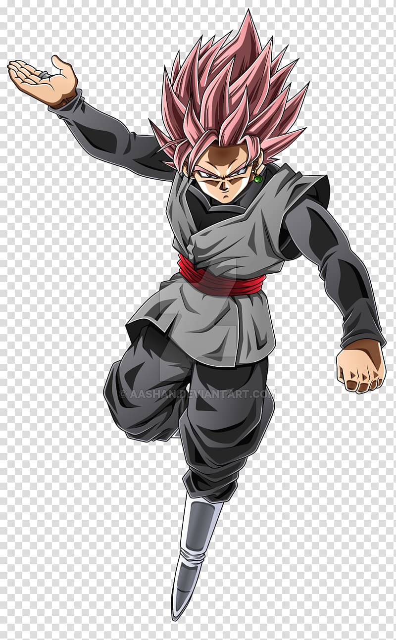 Goku Vegeta Majin Buu Trunks Cell, golden rose transparent background PNG clipart