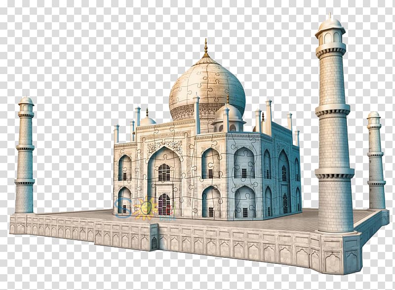 Ravensburger Taj Mahal 3D Puzzle Jigsaw Puzzles 3D-Puzzle Three-dimensional space, taj mahal transparent background PNG clipart