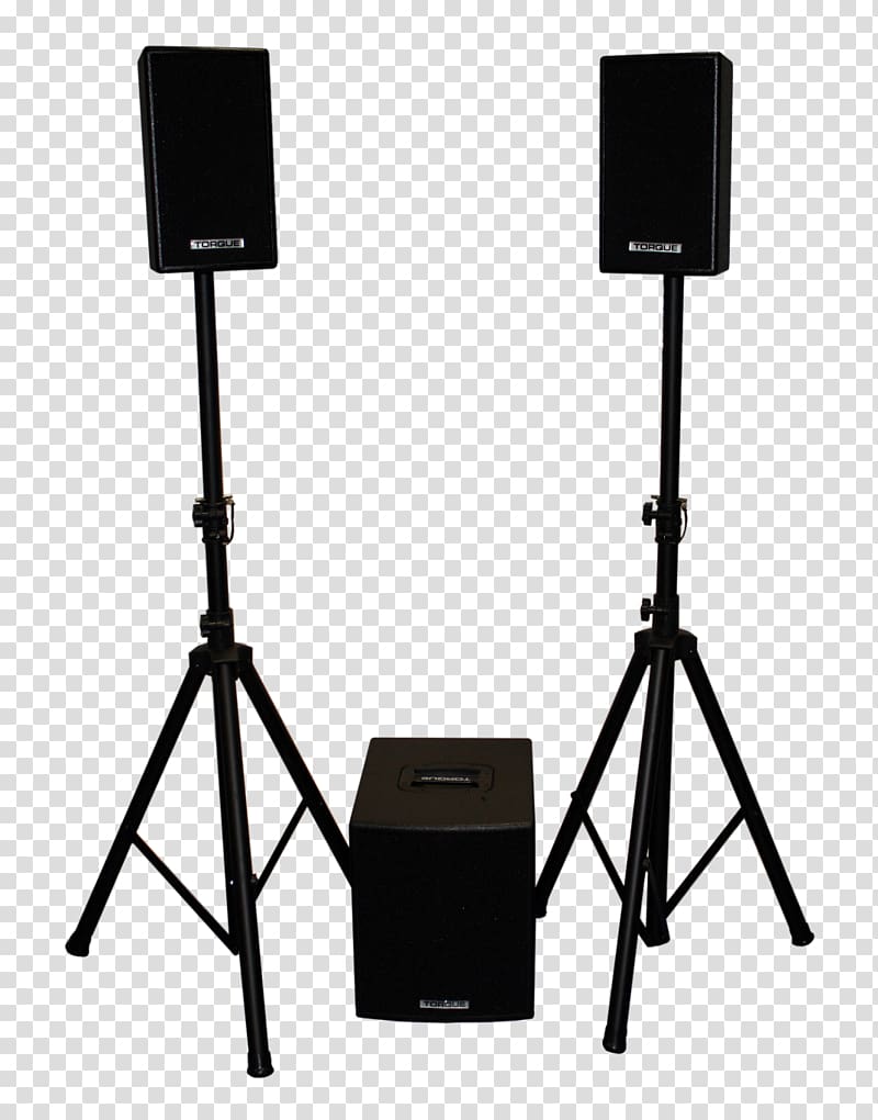 Microphone Computer speakers Loudspeaker Line array Powered speakers, microphone transparent background PNG clipart