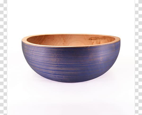 Bowl Cobalt blue, Wooden Bowl transparent background PNG clipart