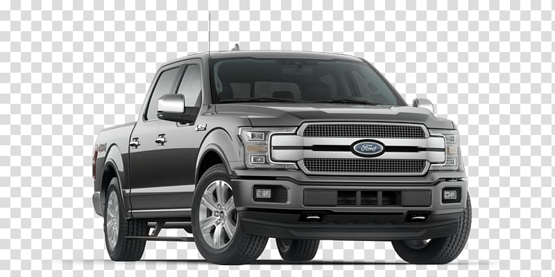 Pickup truck Ford Motor Company 2018 Ford F-150 Platinum Car, Ford EcoBoost Engine transparent background PNG clipart