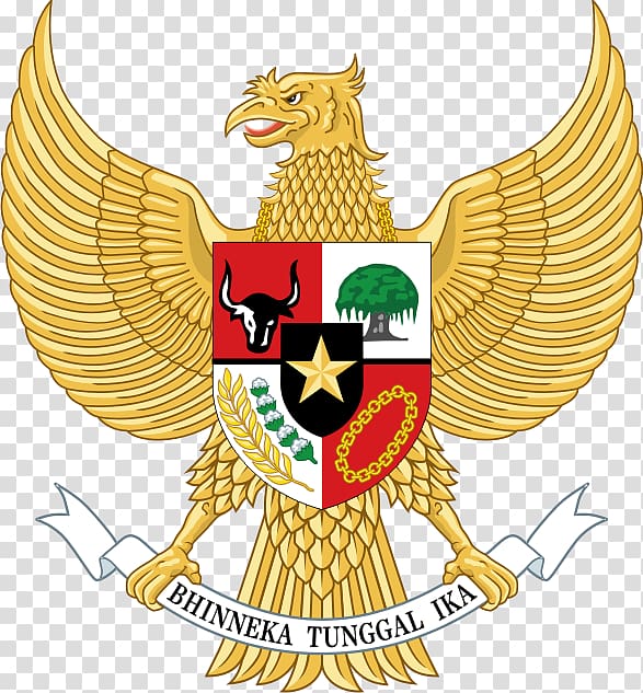 Bhinneka Tunggal Ika logo, National emblem of Indonesia Garuda Emblem of Thailand, symbol transparent background PNG clipart