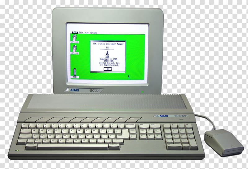 Atari ST Atari 1040 STE Amiga, Computer transparent background PNG clipart