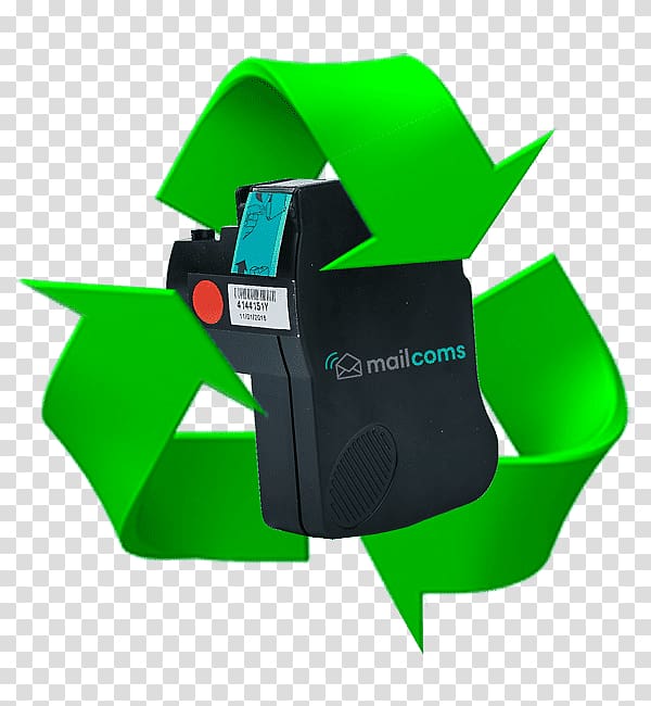 Paper Recycling symbol Franking Machines Ink, red ink transparent background PNG clipart