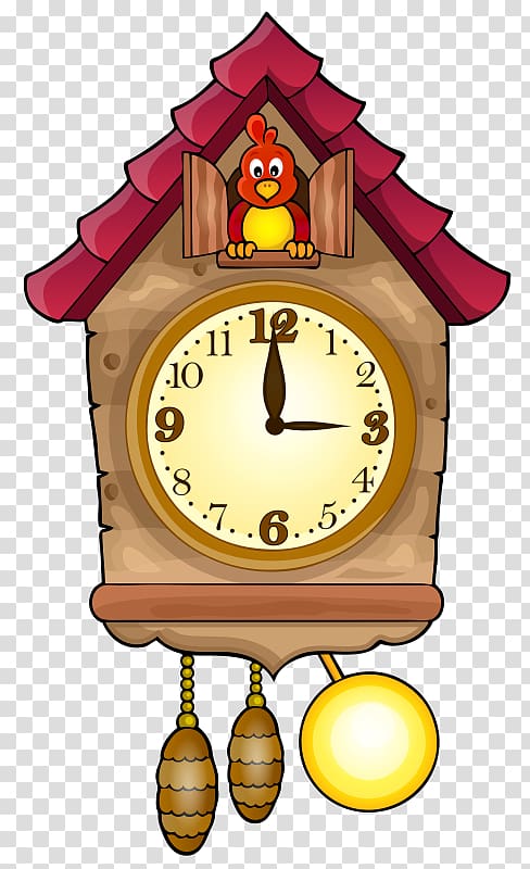 Cuckoo clock Floor & Grandfather Clocks , clock transparent background PNG clipart