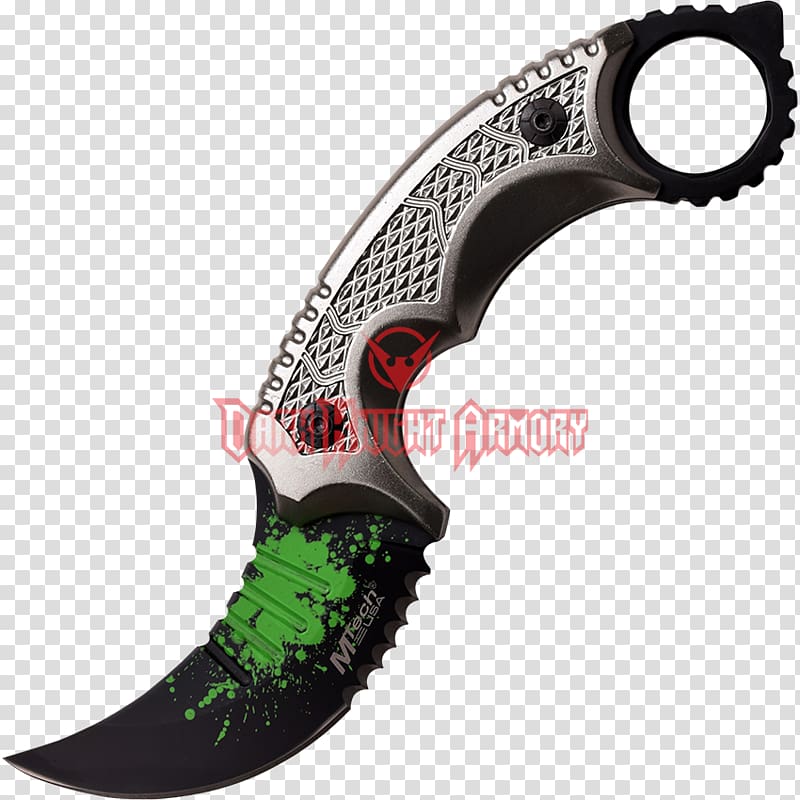 Boot knife Karambit Blade Neck knife, knife transparent background PNG clipart