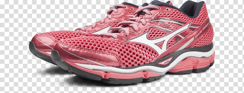 Sports shoes Racing flat Running Mizuno Corporation, Pink Running Shoes for Women transparent background PNG clipart