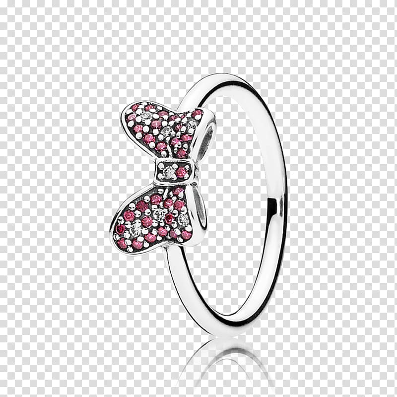 Minnie Mouse Mickey Mouse Pandora Ring Charm bracelet, minnie mouse transparent background PNG clipart