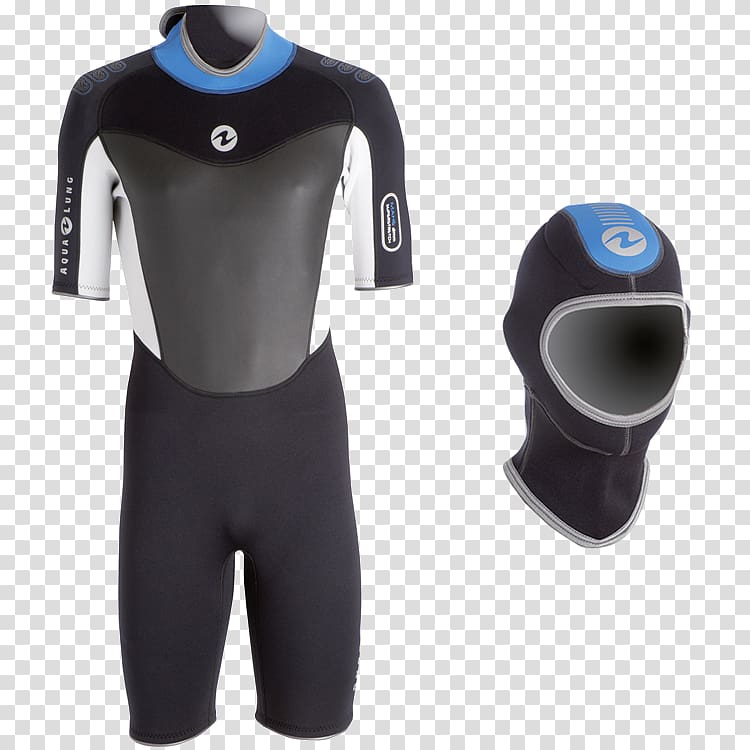 Wetsuit Scuba set Diving suit Aqua Lung/La Spirotechnique Scuba diving, Greater Blueringed Octopus transparent background PNG clipart