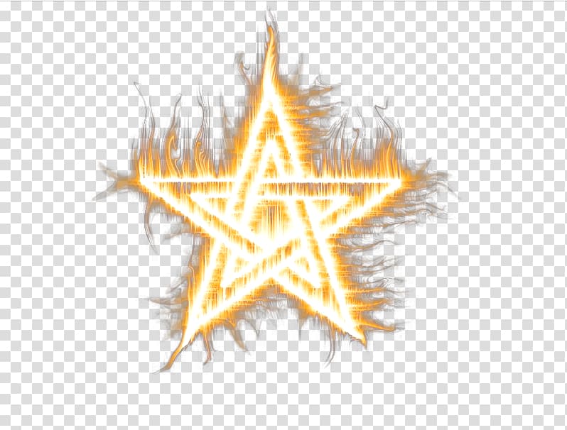 Fire Star Computer file, Star Fire transparent background PNG clipart
