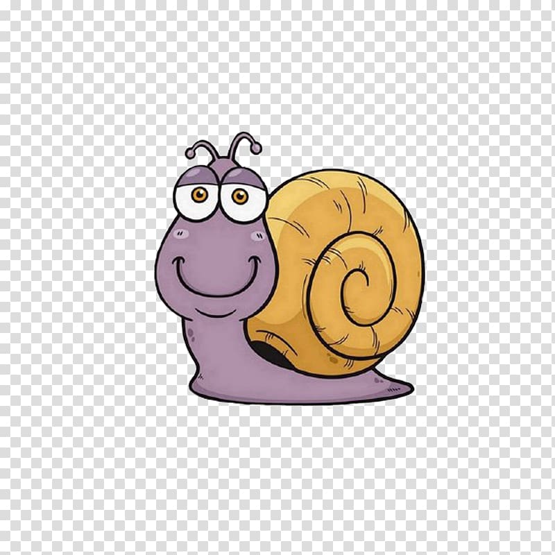 Snail Cartoon Drawing Illustration, Cartoon snail transparent background PNG clipart