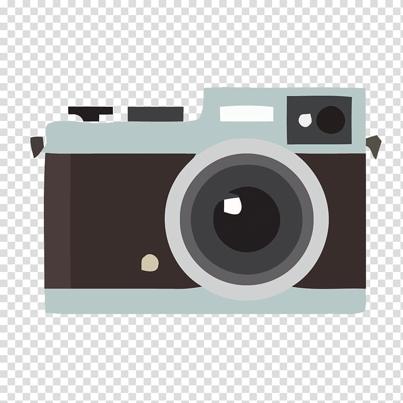 Camera , creative flat retro camera transparent background PNG clipart