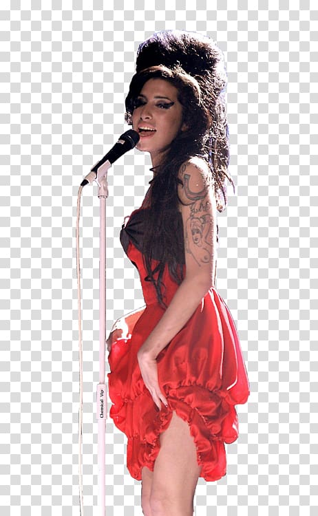 Amy Winehouse , gentelman transparent background PNG clipart