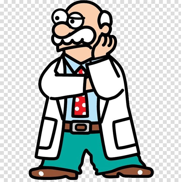 Cartoon Doctorate Comics, Cute doctor transparent background PNG clipart