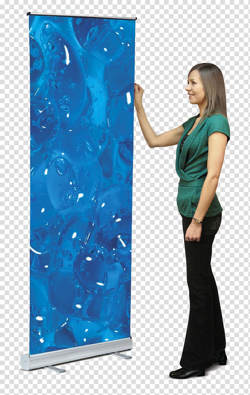 Banner Printing Business Manufacturing Display stand, roll up transparent background PNG clipart
