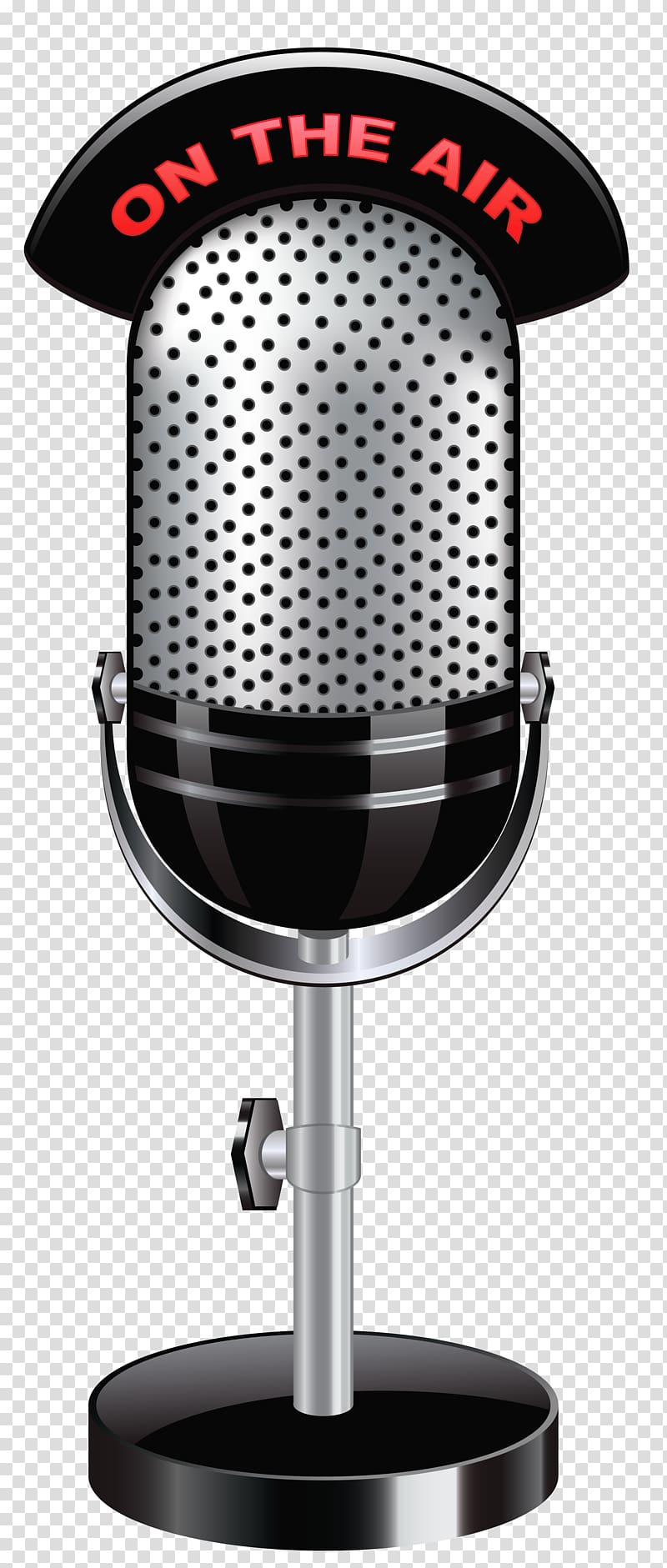 gray and black condenser microhpne, Microphone , Microphone transparent background PNG clipart