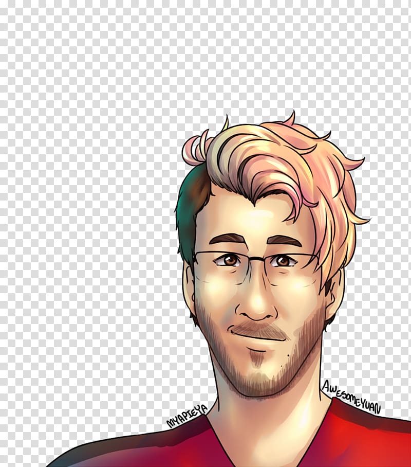 Markiplier Forehead Facial hair YouTuber Cheek, Markiplier transparent background PNG clipart