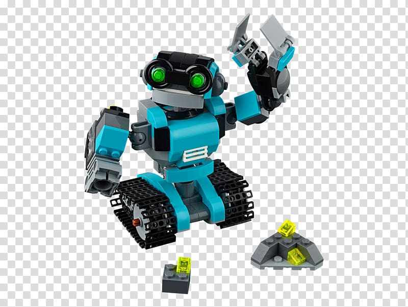 Lego Creator Toy Robot Lego minifigure, robot transparent background PNG clipart