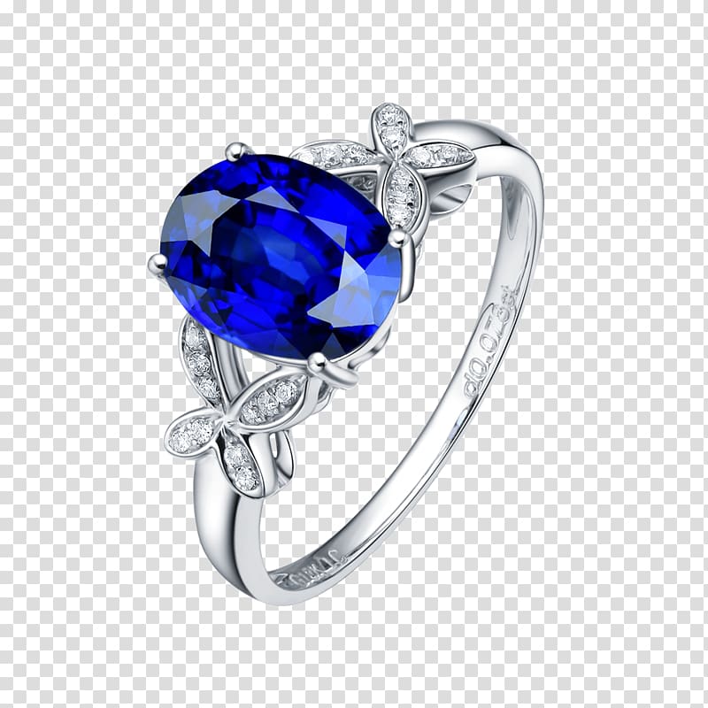 Sapphire Jewellery Ring Diamond Blue, Blue Diamond Jewelery transparent background PNG clipart