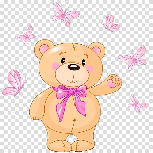 Teddy bear Stuffed Animals & Cuddly Toys , Cute Teddy Bear transparent background PNG clipart