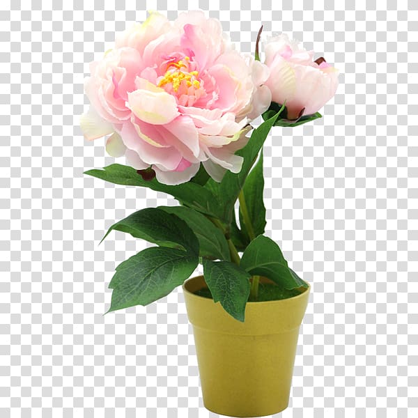 Floral design Cut flowers Vase Flower bouquet, red peony transparent background PNG clipart