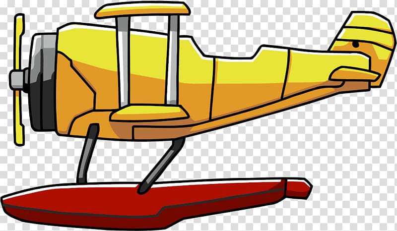 Fixed-wing aircraft Scribblenauts Unlimited Airplane Super Scribblenauts, cartoon car transparent background PNG clipart