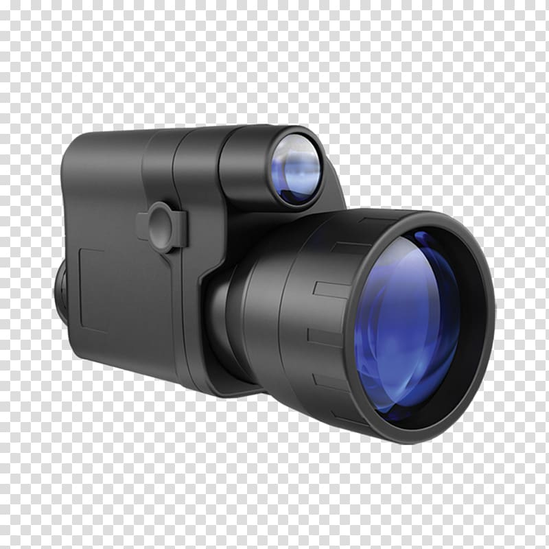 Monocular Binoculars Night vision device Optics, Binoculars transparent background PNG clipart