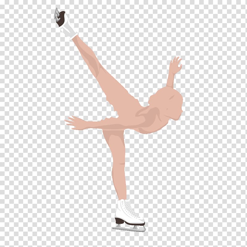 Ice skating Thigh Figure skate Figure skating Human leg, figure skating transparent background PNG clipart