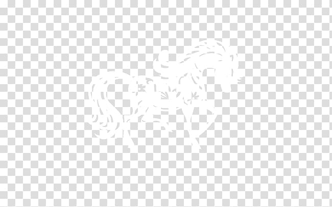 White Black Pattern, horse transparent background PNG clipart