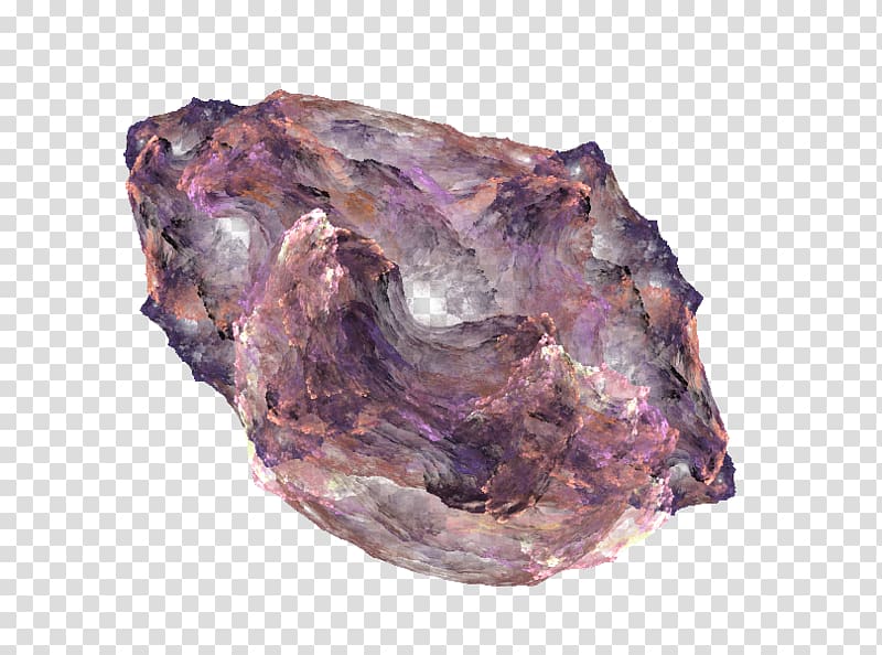 Amethyst Purple Igneous rock, purple transparent background PNG clipart