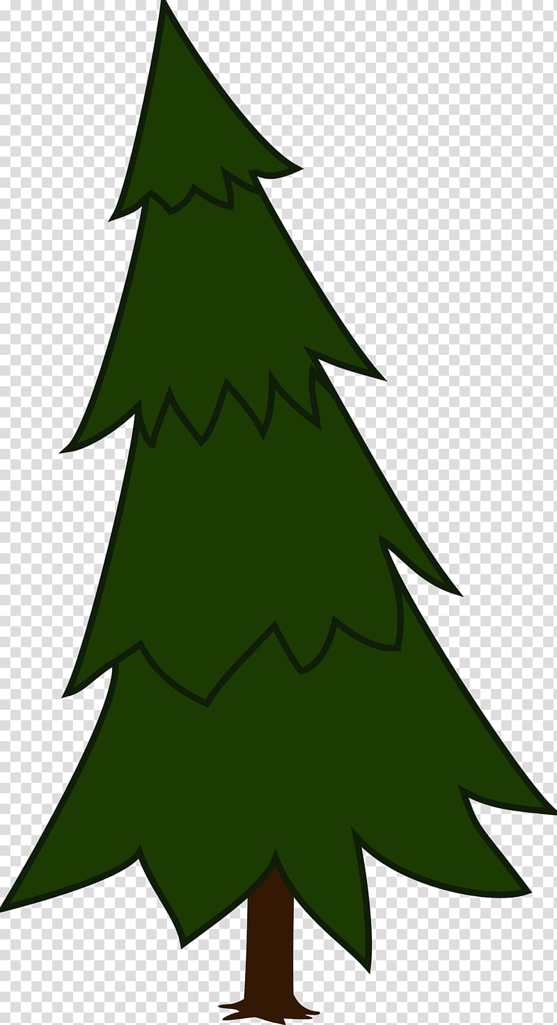 Pine Tree Spruce , cartoon forest transparent background PNG clipart