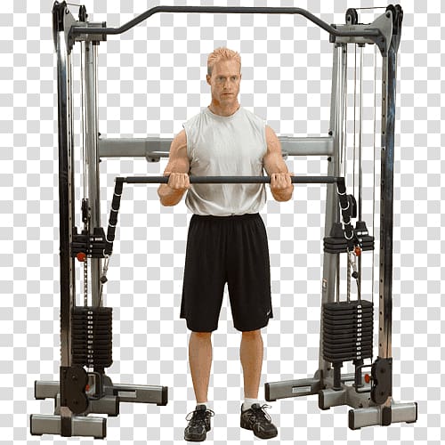 Functional training Weight training Fitness Centre Barbell Human body, Solid Body transparent background PNG clipart