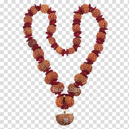 Buddhist prayer beads Rudraksha Japamala Rudralife, others transparent background PNG clipart