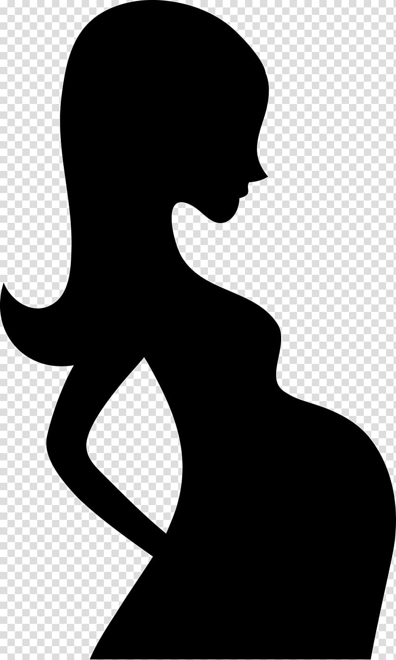 Pregnancy , mother child silhouette transparent background PNG clipart