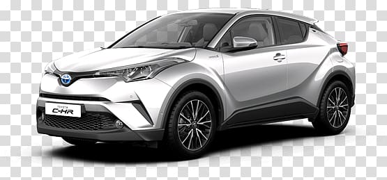 silver Toyota C-HR, Toyota C-HR transparent background PNG clipart