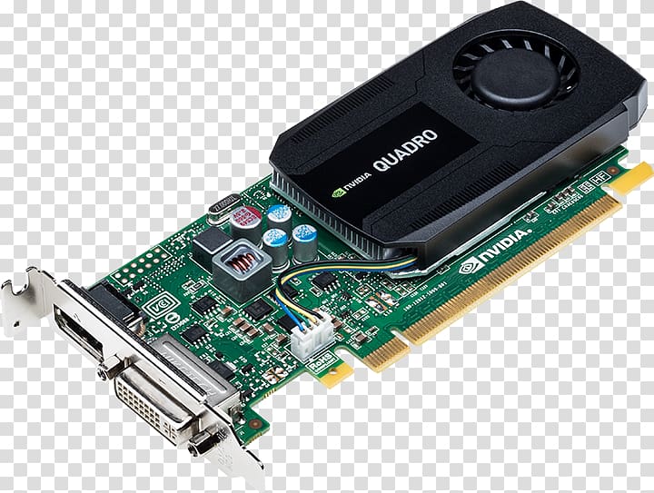 Graphics Cards & Video Adapters NVIDIA Quadro K420 GDDR3 SDRAM GDDR5 SDRAM, nvidia transparent background PNG clipart