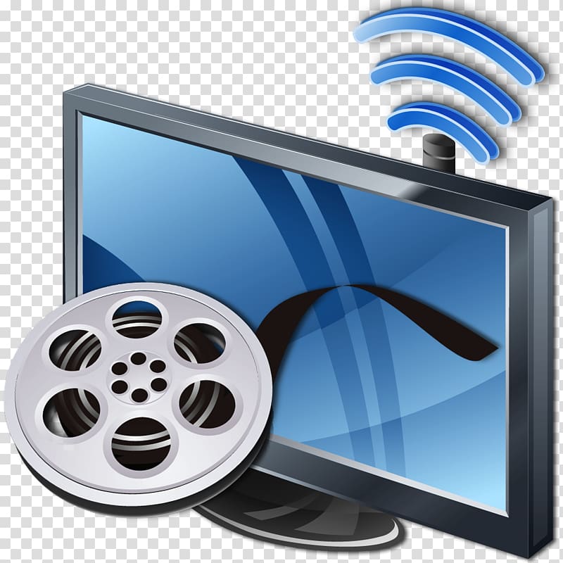 Streaming media Output device Broadcasting iTunes Computer Monitors, video icon transparent background PNG clipart