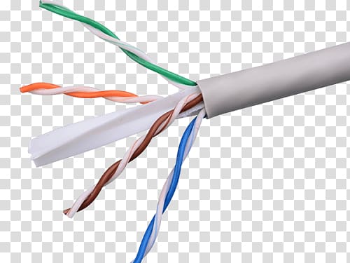 Category 6 cable Twisted pair Category 5 cable Network Cables Skrętka nieekranowana, others transparent background PNG clipart