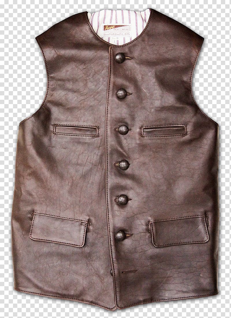 Waistcoat Flight jacket Clothing Leather, waistcoat transparent background PNG clipart