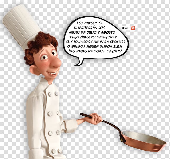 Ratatouille Linguine Auguste Gusteau Pasta Chef, cooking transparent background PNG clipart