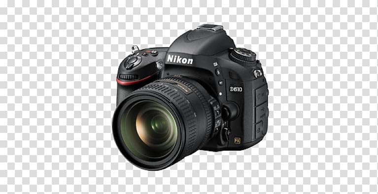 Nikon D600 Nikon D610 Nikon AF-S Nikkor Zoom 24-85mm F/3.5-4.5 Full-frame digital SLR, DSLR Body transparent background PNG clipart