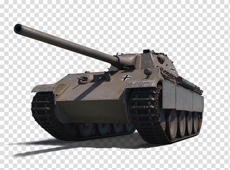 World of Tanks Panther tank 8.8 cm Flak 18/36/37/41 8.8 cm KwK 43, Tank transparent background PNG clipart