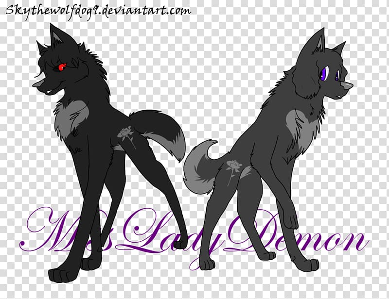 Cat Dog Werewolf Horse Mammal, lady demon transparent background PNG clipart