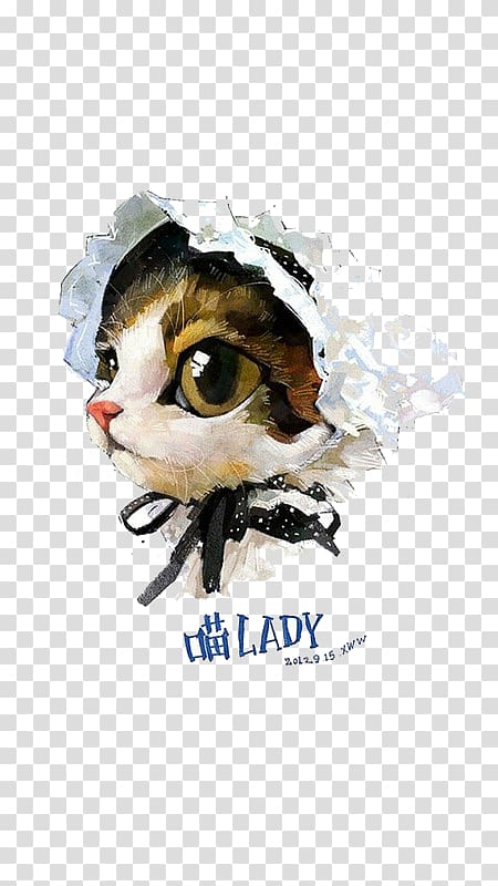 T-shirt Cat Drawing Clothing Animal, Cat lady? transparent background PNG clipart