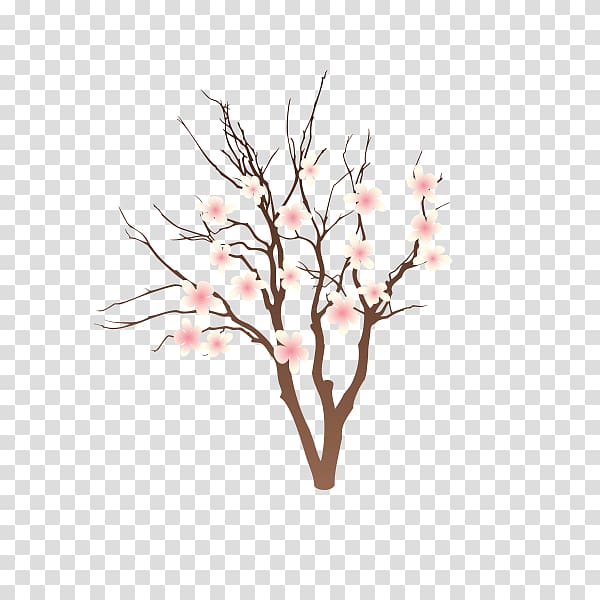 Peach Drawing Cartoon, Peach blossom transparent background PNG clipart