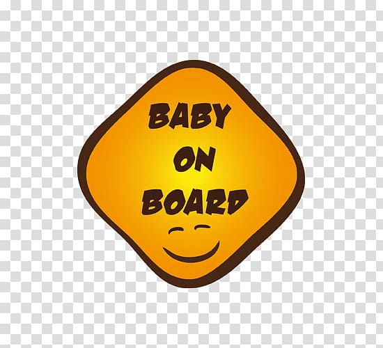 Logo Brand Font, Baby on board transparent background PNG clipart