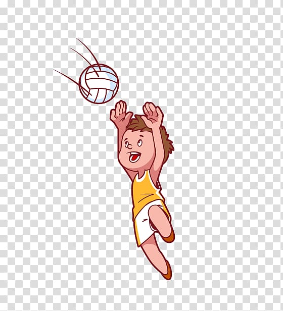 Beach volleyball Child , Volleyball Players transparent background PNG clipart