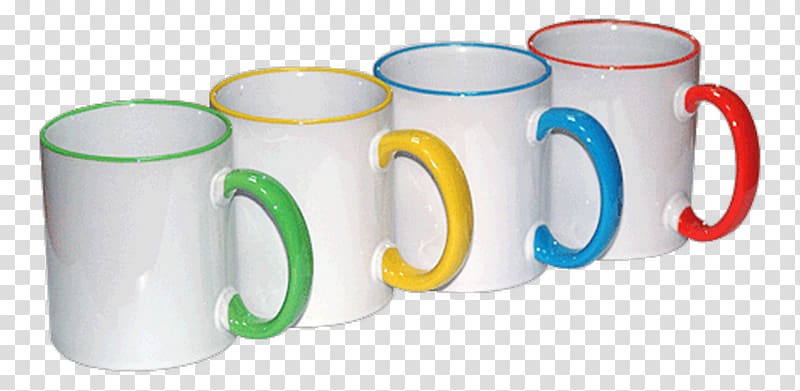 Mug Teacup Ceramic Dye-sublimation printer, mug transparent background PNG clipart